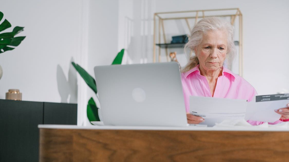 SSI application guide for seniors reviewing documents