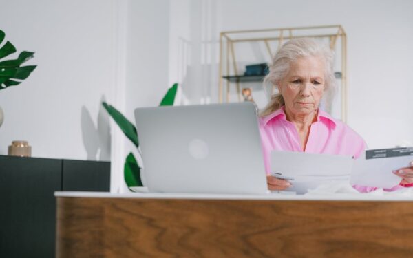 SSI application guide for seniors reviewing documents