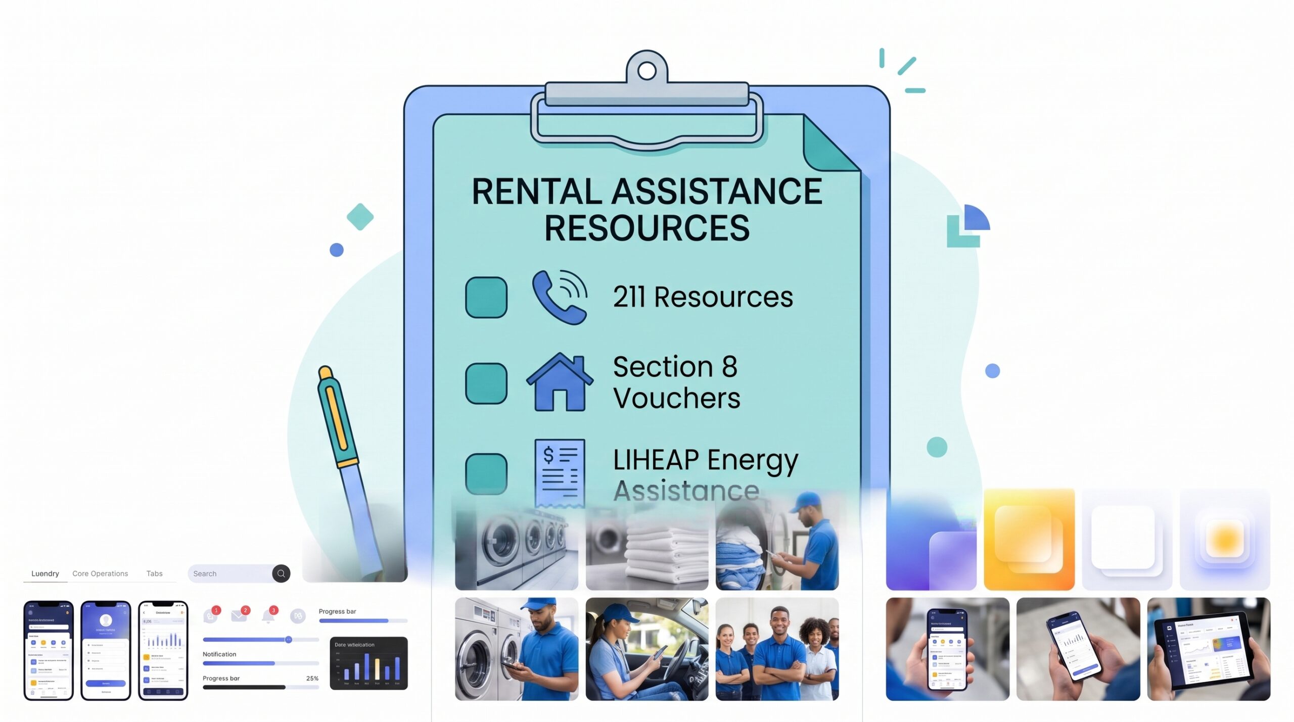 Checklist of documents needed for emergency rental assistance applications