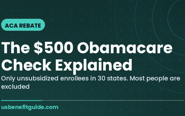 $500 Obamacare Rebate Checks: Who Actually Gets One