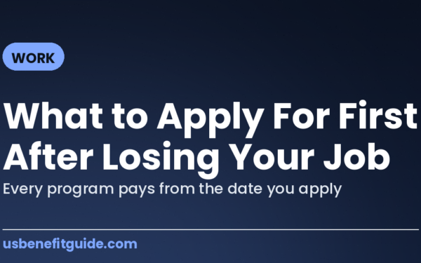What to Apply For First After Losing Your Job