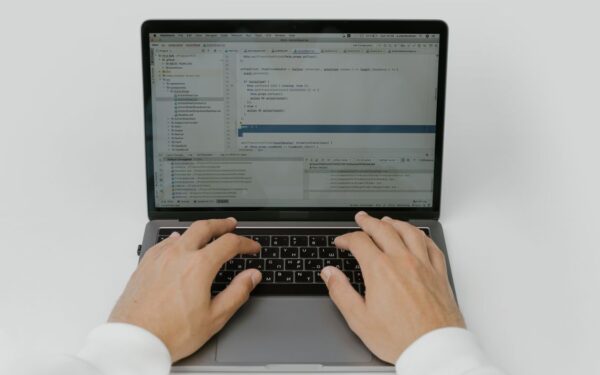 free government tablet person using tablet device