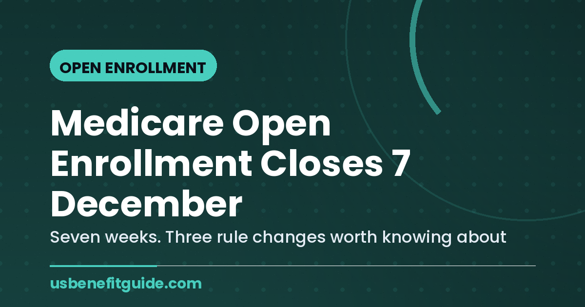 Medicare Open Enrollment 2027: Dates and What Changed