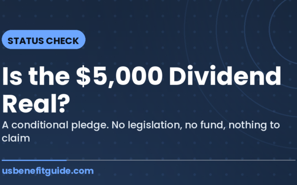 Is the $5,000 Trump Dividend Real? Current Status